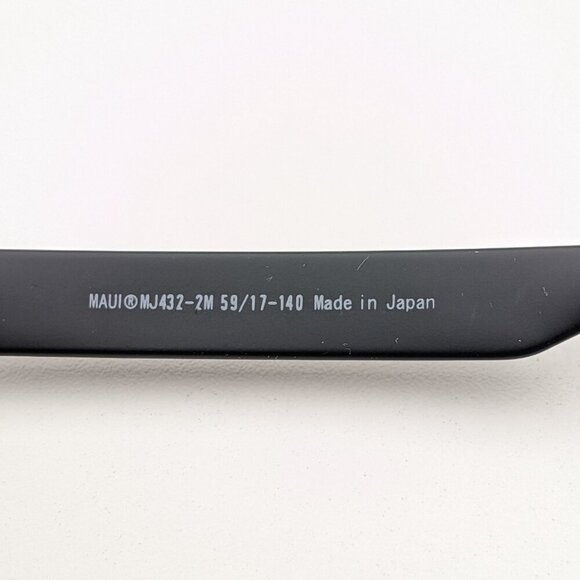 🕶️Maui Jim MJ432-2M RED SANDS Polarized Sunglasses 59/17/140 / ALO114🕶️ - Picture 6 of 11